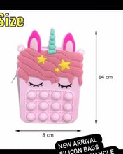 Load image into Gallery viewer, Kidsdy Accessorize Bag Imported  Silicon Mini Bag With Stripes (8CM TO 14 CM)
