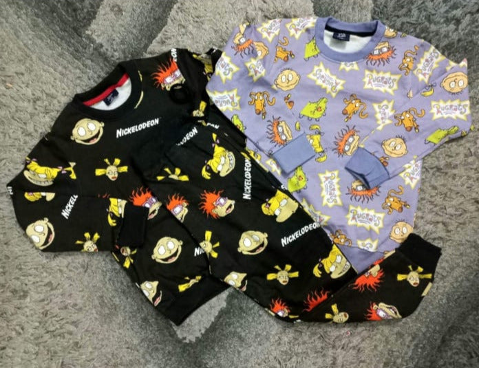 Kids Girls Boys Any Sweat-Shirt With Trouser Deal of 2 ( 7-8 Y)