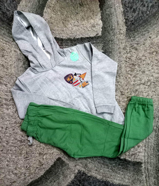 Kids Girls Boys Trouser With Hodie Deal of 2 ( 9-10Y)