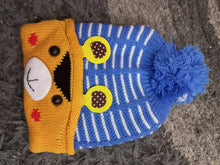 Load image into Gallery viewer, Kids Winter Warm Woolen Caps 1-2 Year Free Size
